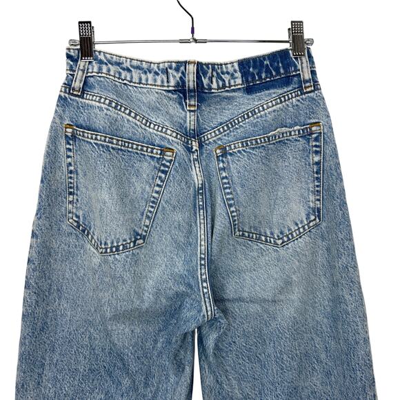 Abercrombie & Fitch Size 26 / 2 Short Jeans High Rise Curve Love Relaxed 90s Fit - Picture 10 of 16